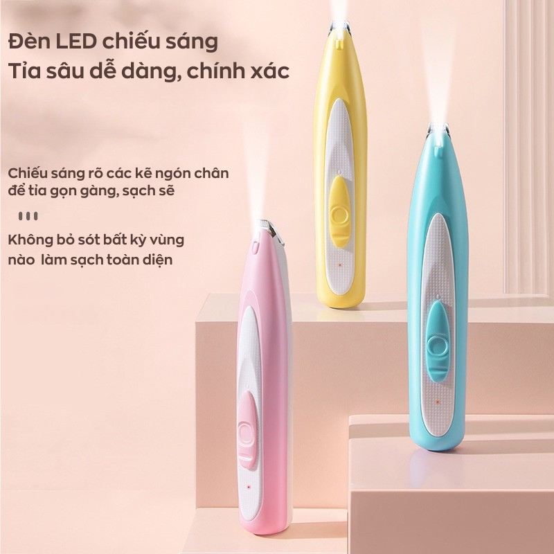 Tông Đơ Tỉa Lông Bàn Chân Cho Mèo – Êm Ái, Hiệu Quả