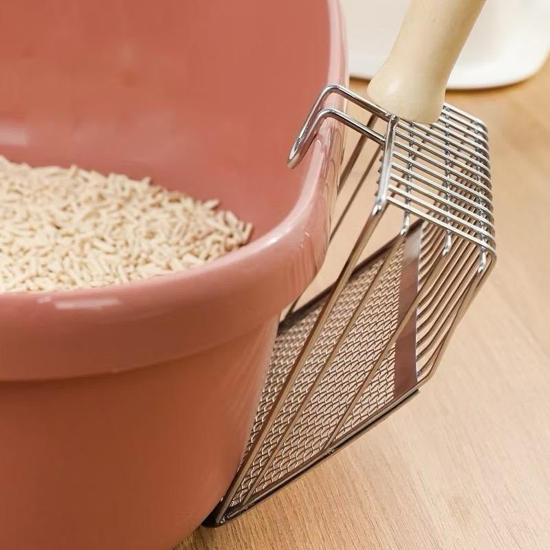 Xẻng Xúc Cát Vệ Sinh Kim Loại Cao Cấp – Bền & Dễ Dùng