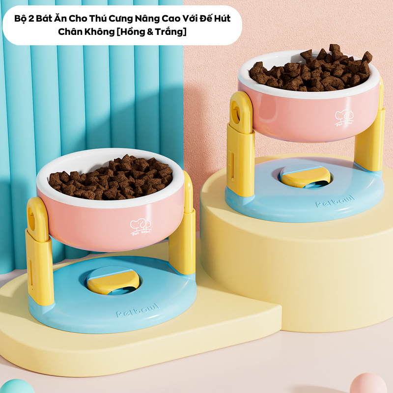Bát Ăn Hút Chân Không – Chống Trượt, Giữ Thức Ăn Ổn Định