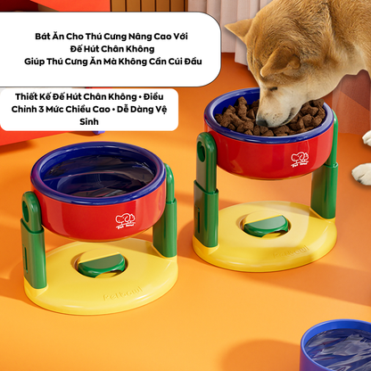Bát Ăn Hút Chân Không – Chống Trượt, Giữ Thức Ăn Ổn Định