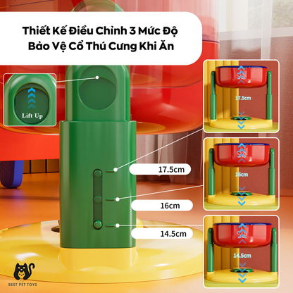 Bát Ăn Hút Chân Không – Chống Trượt, Giữ Thức Ăn Ổn Định