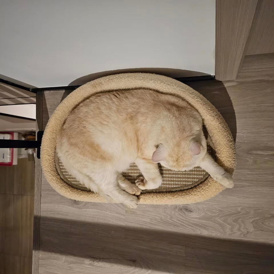 Giường ngủ & Thảm cào móng 2 trong 1 cho mèo
