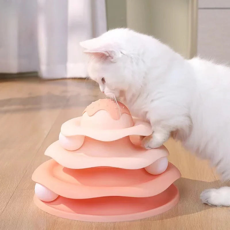 Tháp bóng đồ chơi 4 tầng