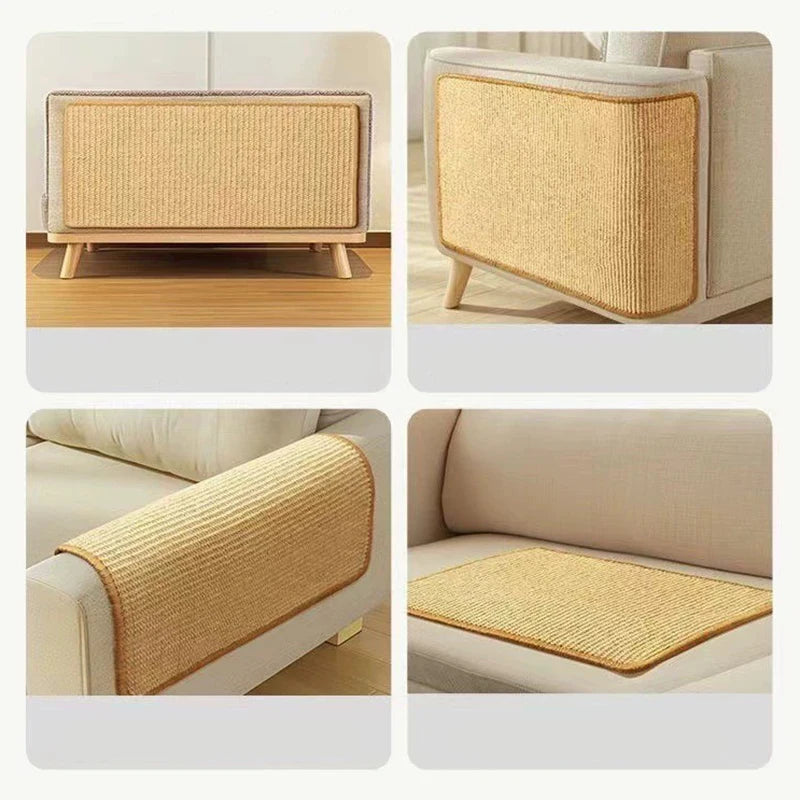 Eco-Friendly Sisal Cat Scratching Rug