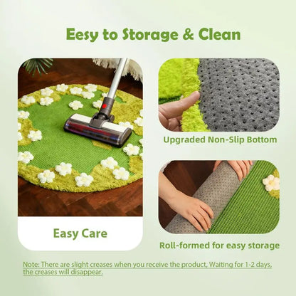 Large Sisal Cat Scratcher Rug (31")