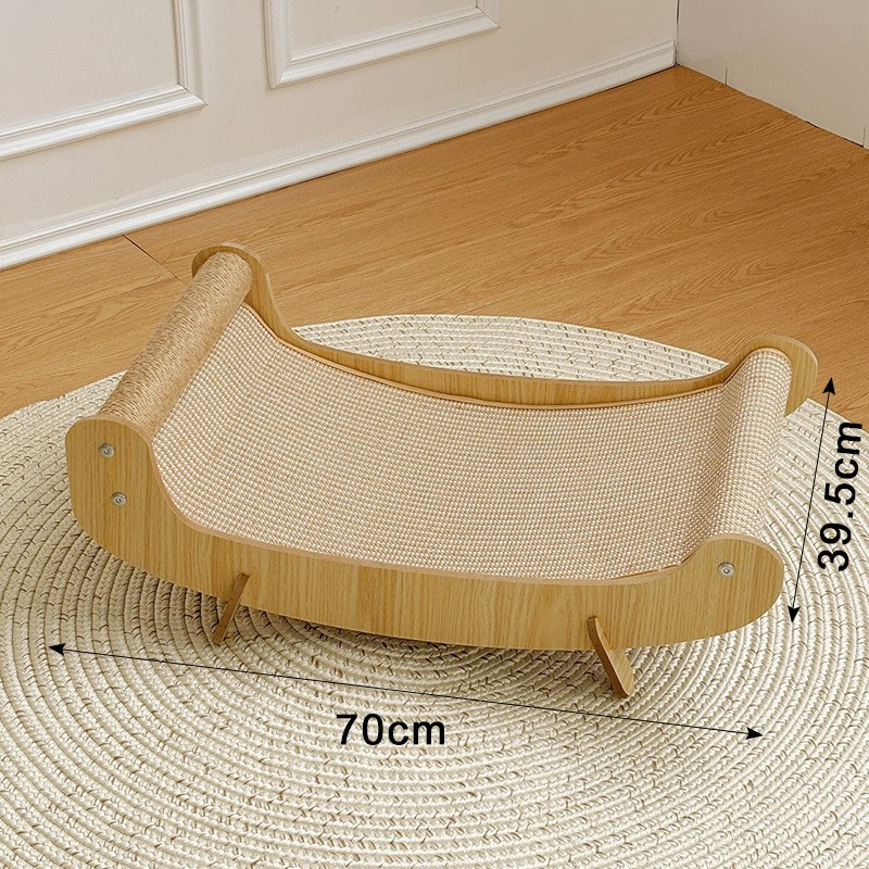 Giường Gỗ Cho Mèo Đa Năng – Chắc Chắn, Bền Bỉ