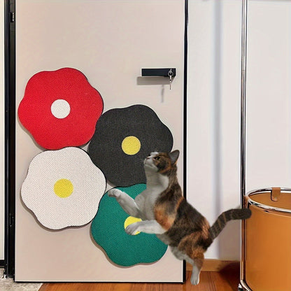 Tấm Cào Móng Cho Mèo Hình Bông Hoa – Bền, Thân Thiện Môi Trường