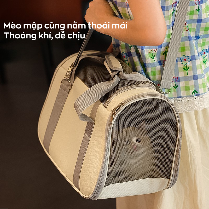 Túi Xách Vận Chuyển Mèo Cao Cấp – Tiện Lợi Khi Ra Ngoài