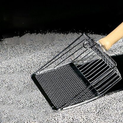 Xẻng Xúc Cát Vệ Sinh Kim Loại Cao Cấp – Bền & Dễ Dùng